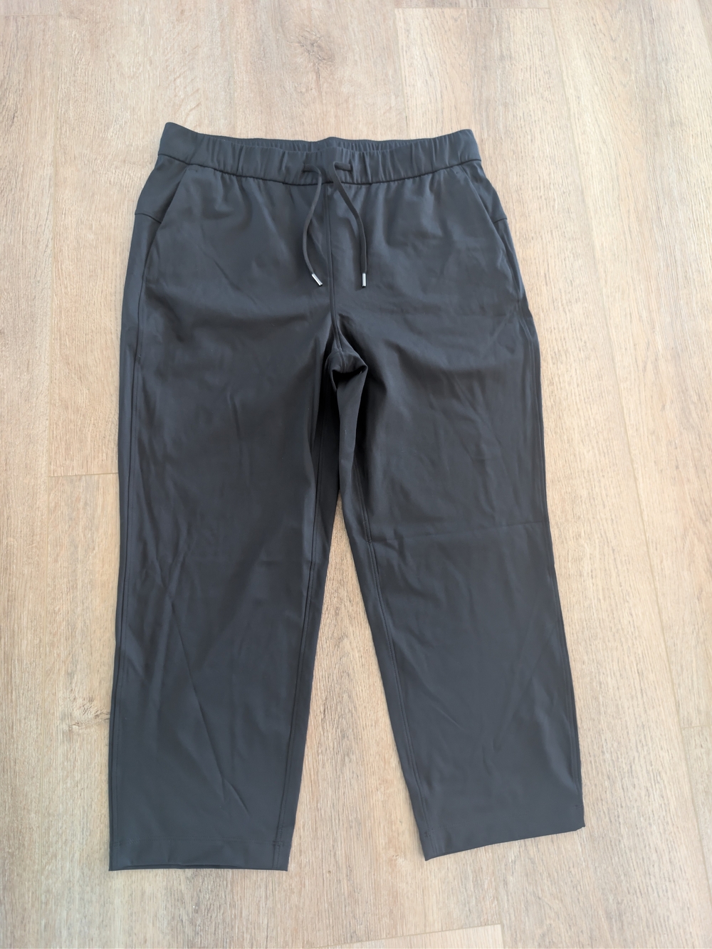 CRZ YOGA Women's Black Drawstring Jogger Pants